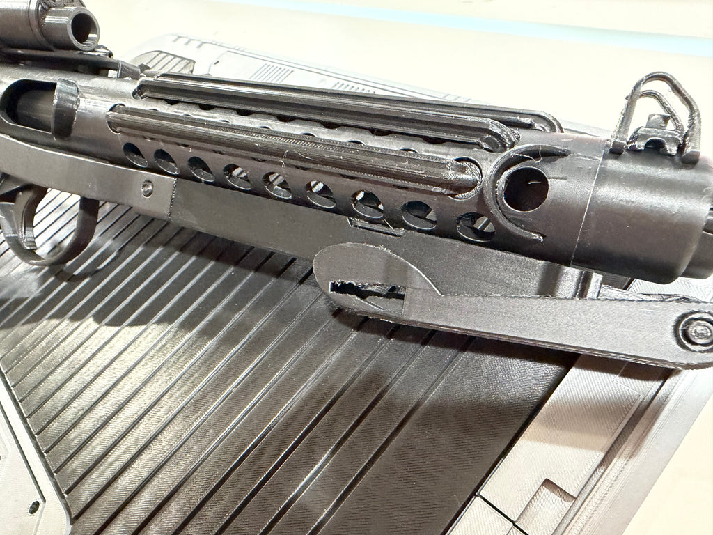 E-11 Blaster Rife | 3D Printed Movie Prop-Non-Functional