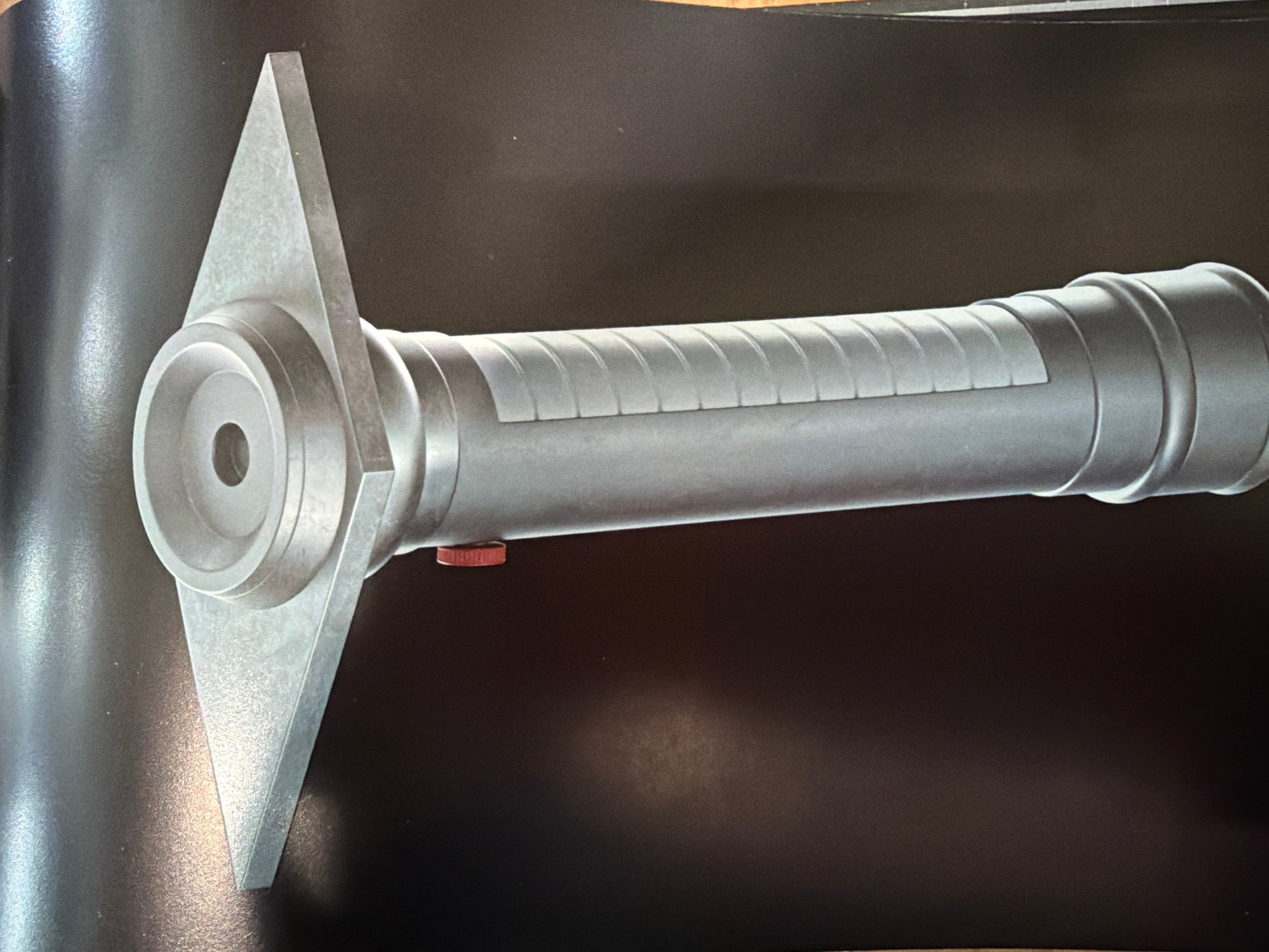 Nib Assek Lightsaber from the High Republic | |Working Light up with Sound | Fully Functional Lightsaber | No Paint Required | 3D Printed (Copy)