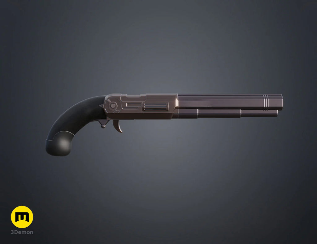 Jod Na Nawood's Blaster | Skeleton Crew | 3D Printed Movie Prop-Non-Functional