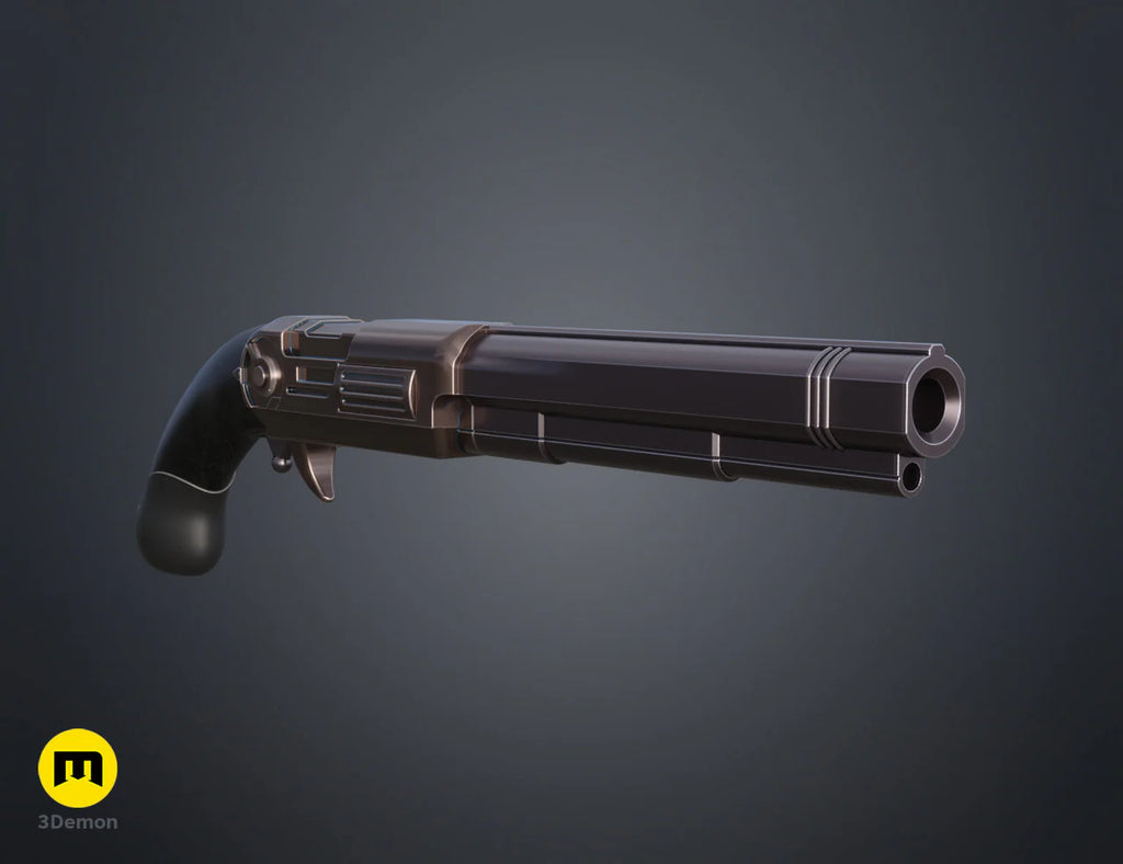 Jod Na Nawood's Blaster | Skeleton Crew | 3D Printed Movie Prop-Non-Functional