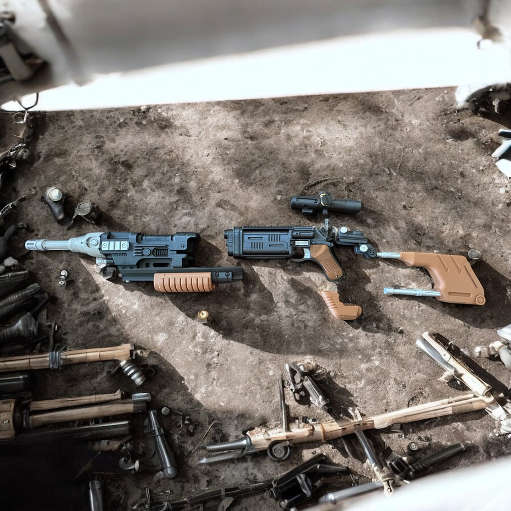 MW-20 Bryar Rifle Configuration | Fully Assembled | No Paint Required | 3D Printed | Rebel Alliance | Cassian Andor Blaster | Movie Prop | Non-Functional