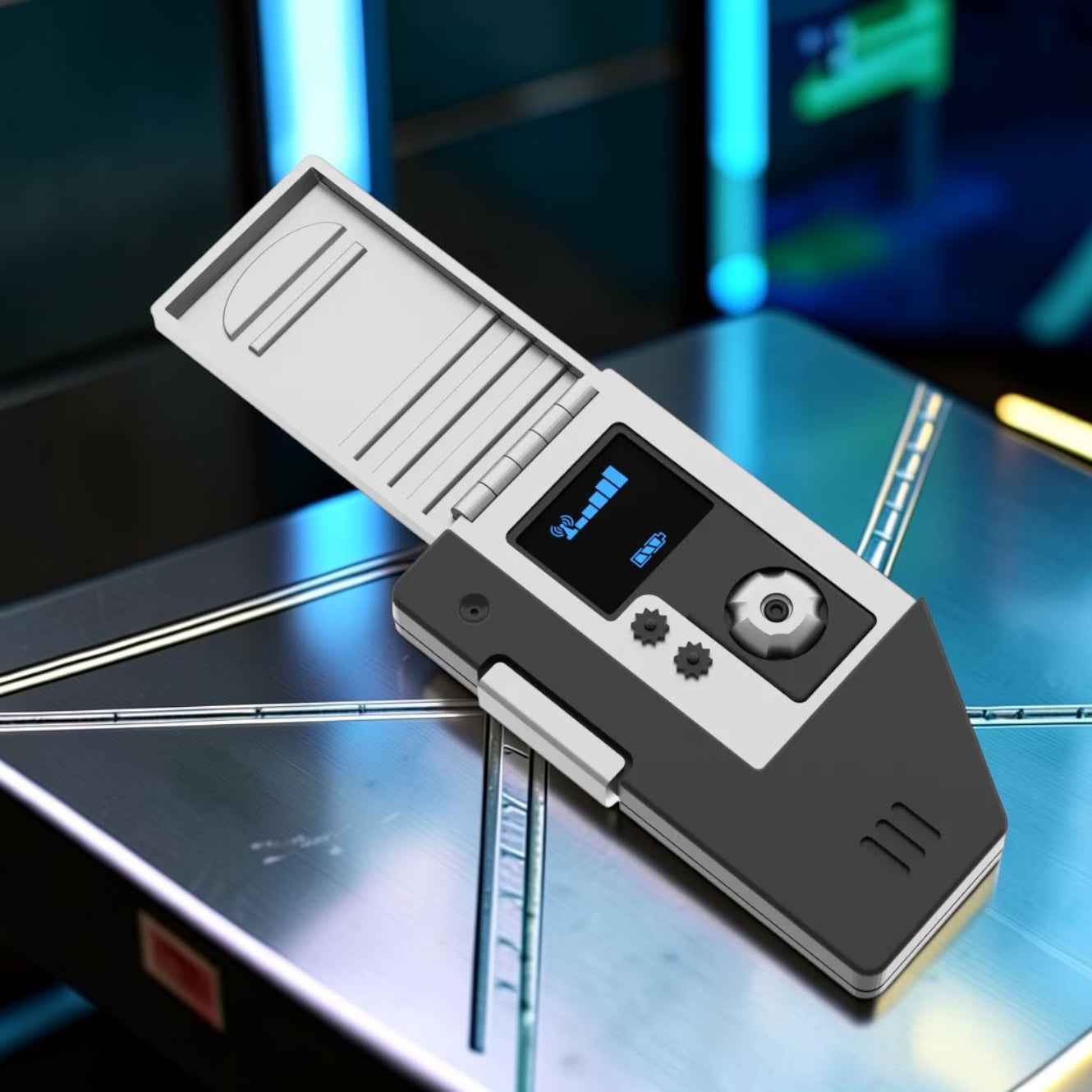 Star Trek: Enterprise Communicator – 3D Printed Display Prop