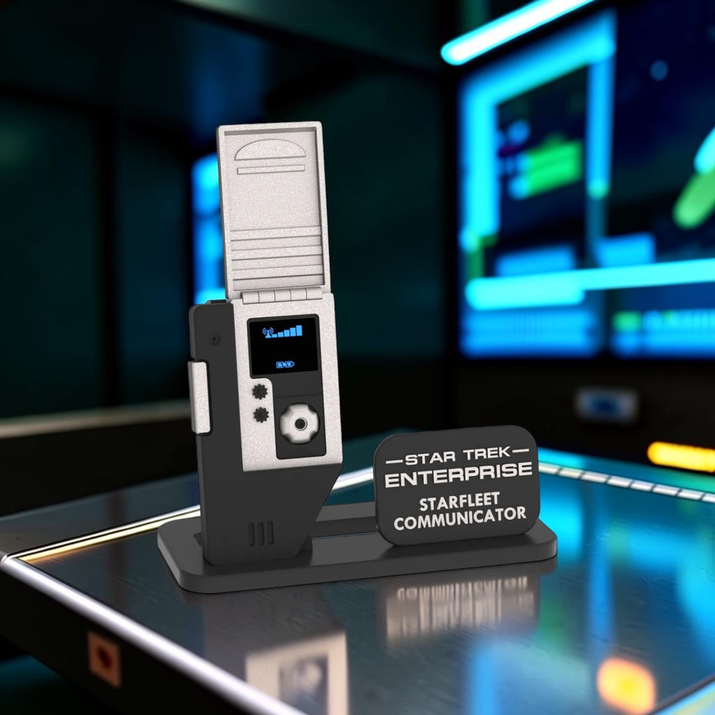 Star Trek: Enterprise Communicator – 3D Printed Display Prop
