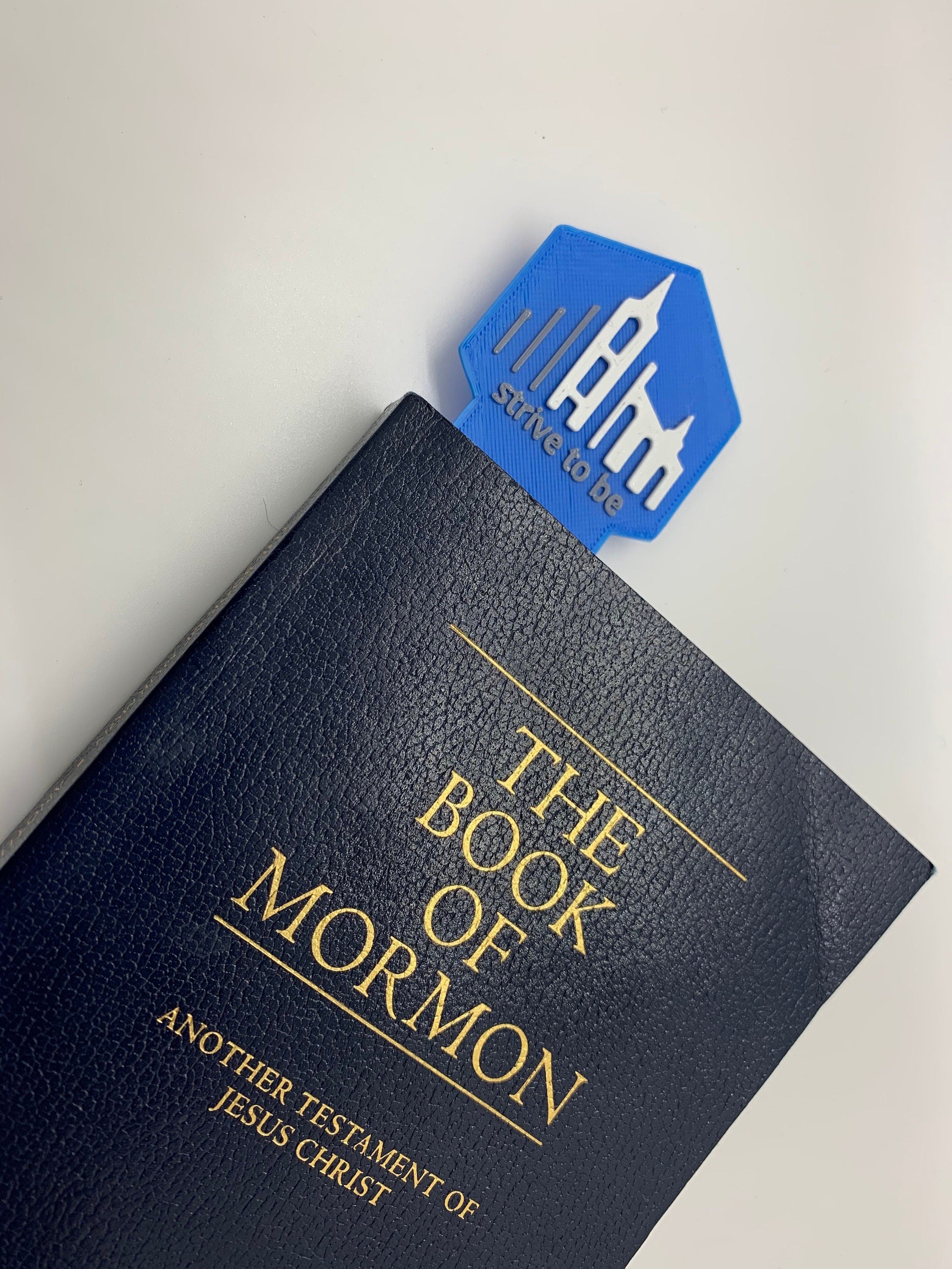 LDS Temple Bookmarks | 3D Printed | Priesthood And Temple Preview | Ministering Gifts-Relief Society Gift-Primary Gift-Large Orders Welcome