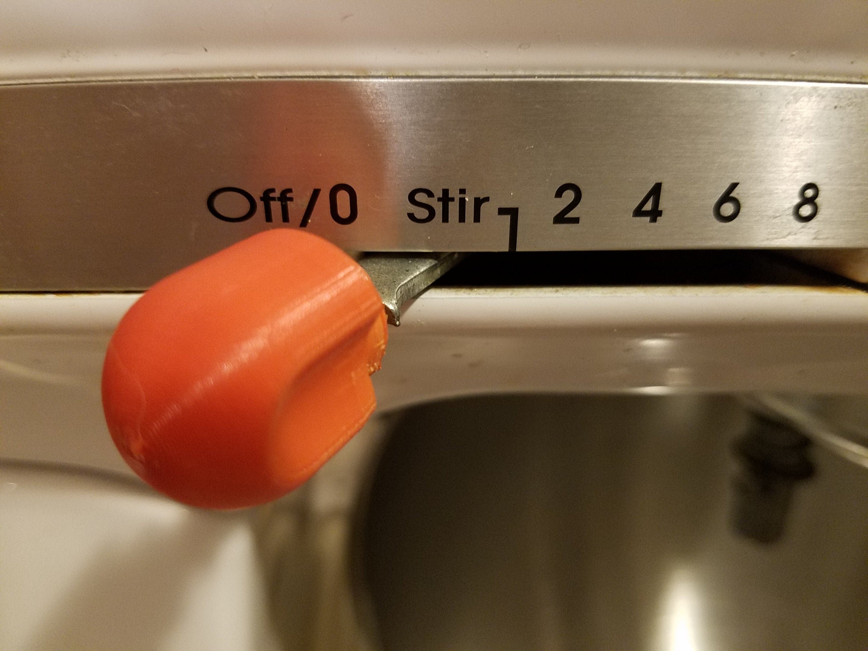 Sunflower Kitchenaid Knob and Cap Replacement