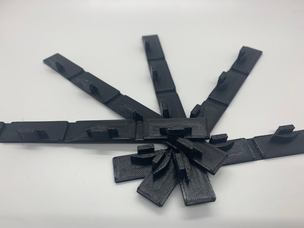 Anki Overdrive Flexible Track Rail Guard: 3D Printed