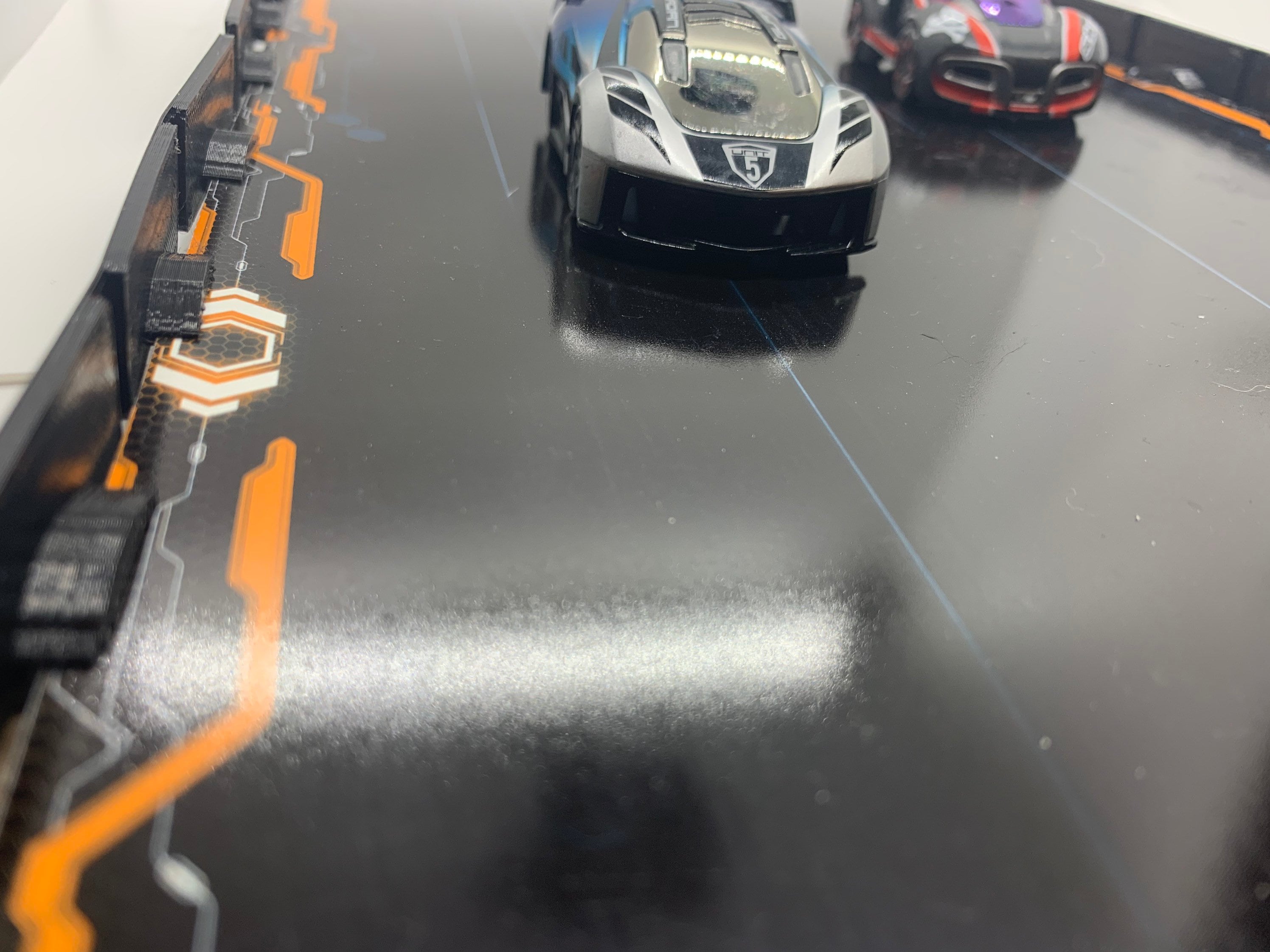 Anki Overdrive Flexible Track Rail Guard: 3D Printed