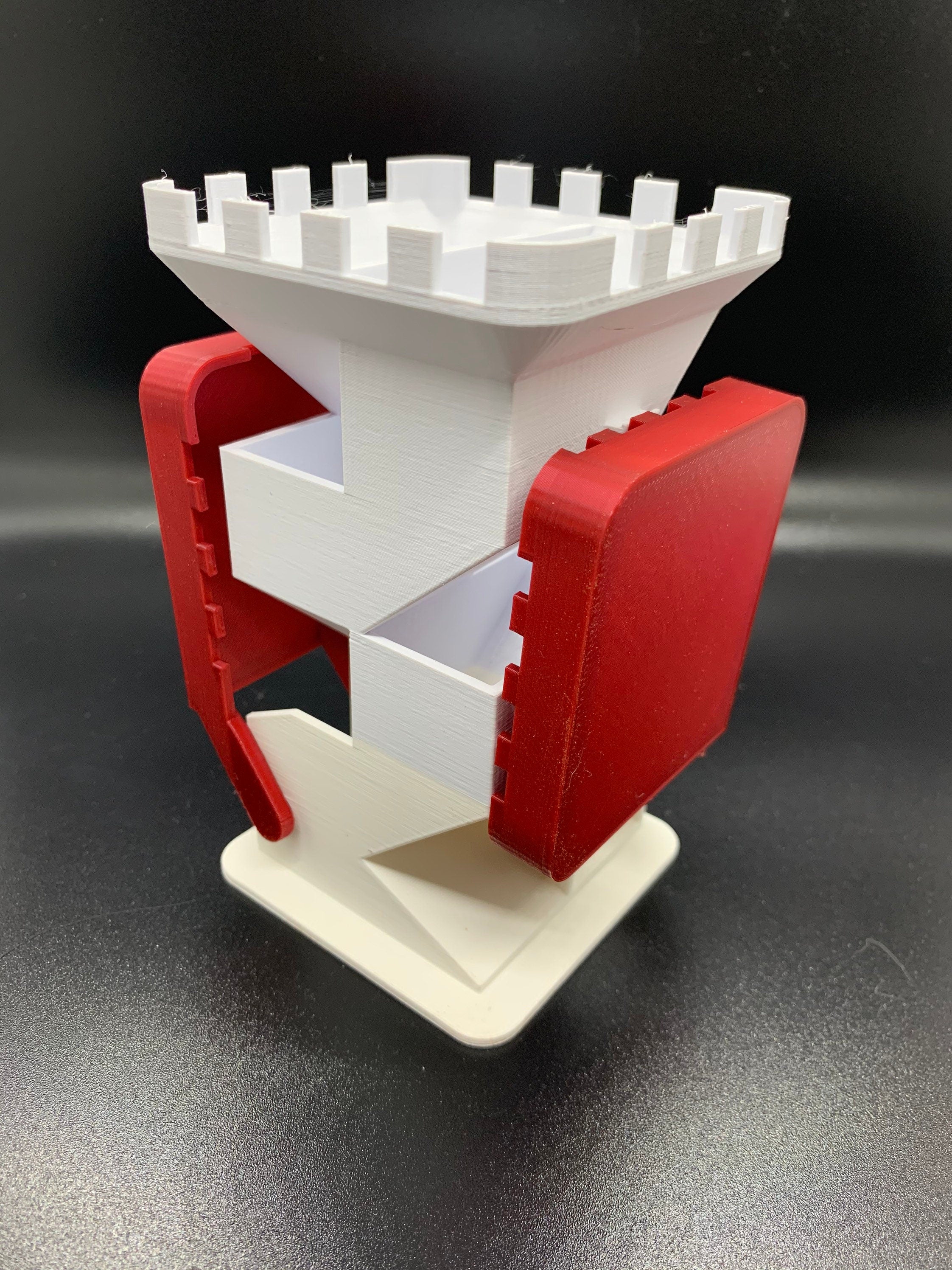 Foldable Dice Tower: 3D Printed Tabletop Gaming