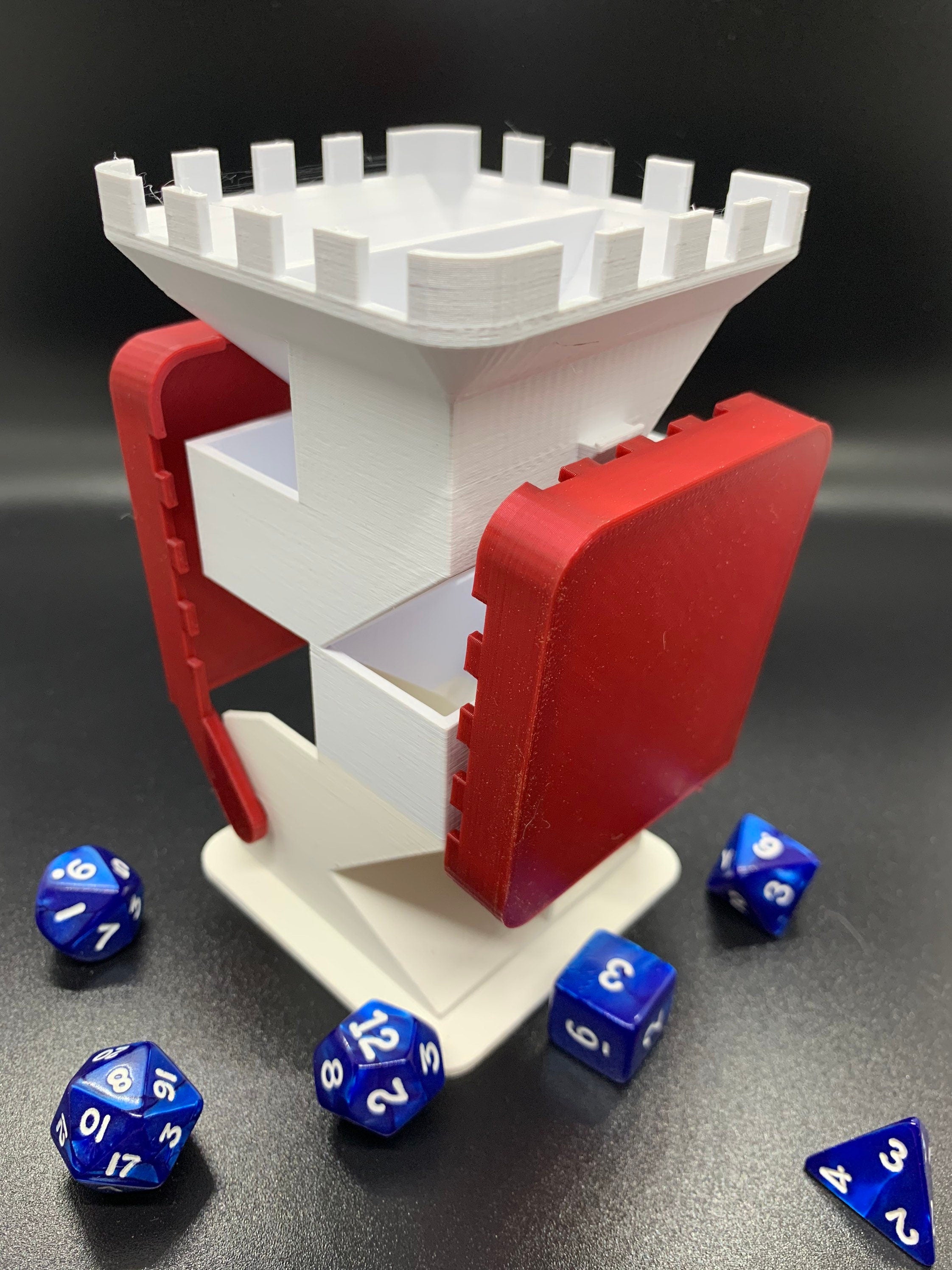Foldable Dice Tower: 3D Printed Tabletop Gaming