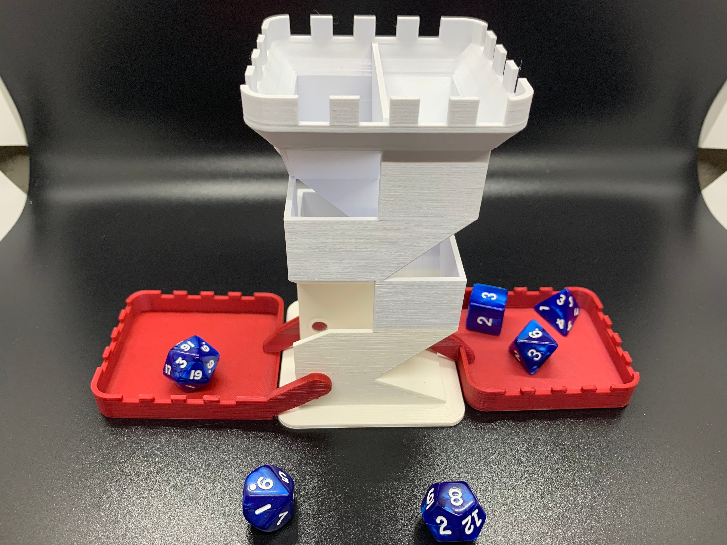 Foldable Dice Tower: 3D Printed Tabletop Gaming