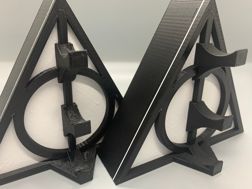 Tri Wand Holder Display-Houses