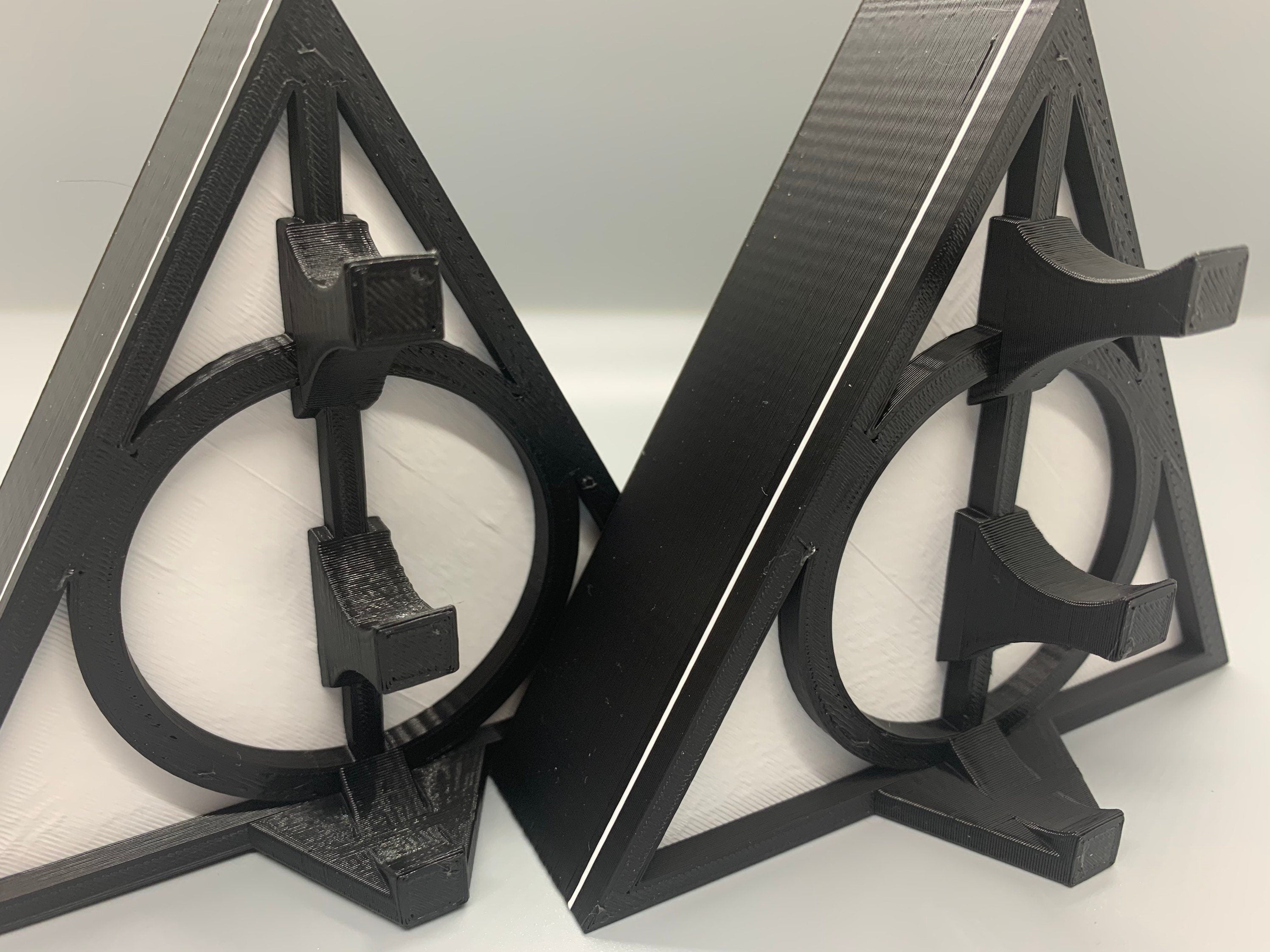 Tri Wand Holder Display-Houses