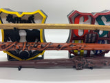 Tri Wand Holder Display-Houses