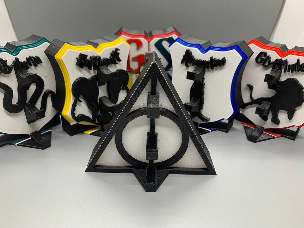 Tri Wand Holder Display-Houses