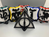Tri Wand Holder Display-Houses