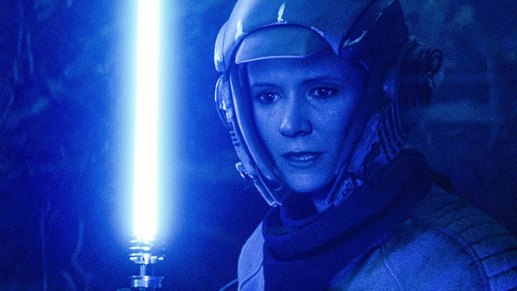 Leia Organa's Colored Lightsaber | No Paint Required | 3D Printed | Galaxy's Edge | Clone Wars | Lightsaber Display Mount on Desk or Wall