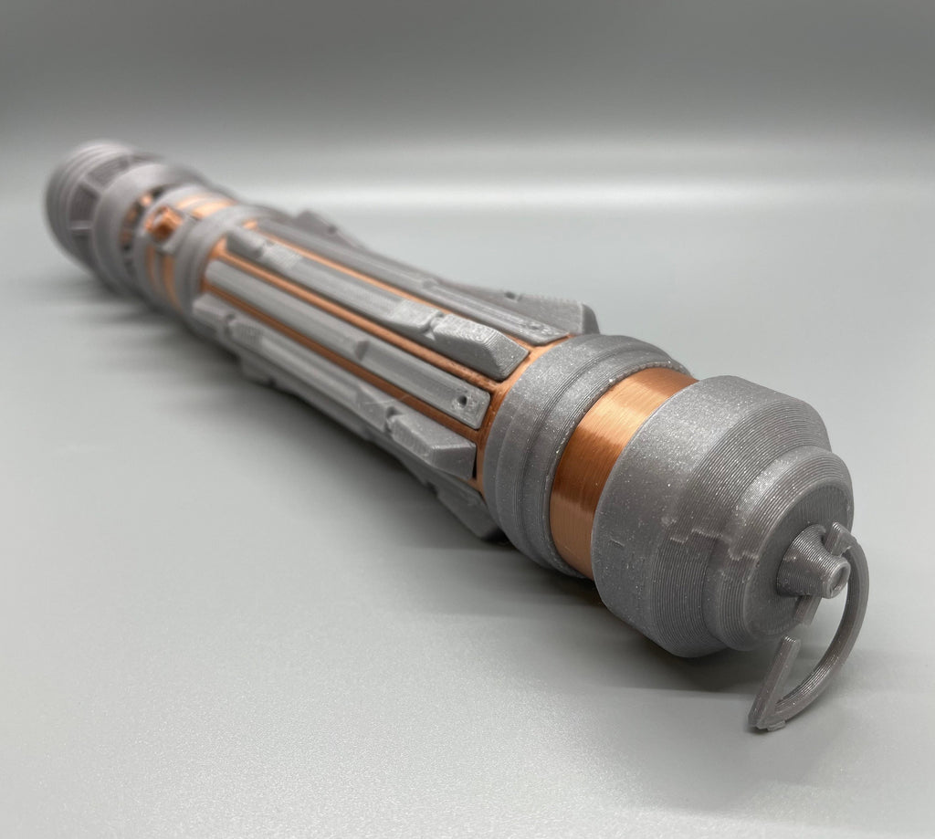 Leia Organa's Colored Lightsaber | No Paint Required | 3D Printed | Galaxy's Edge | Clone Wars | Lightsaber Display Mount on Desk or Wall