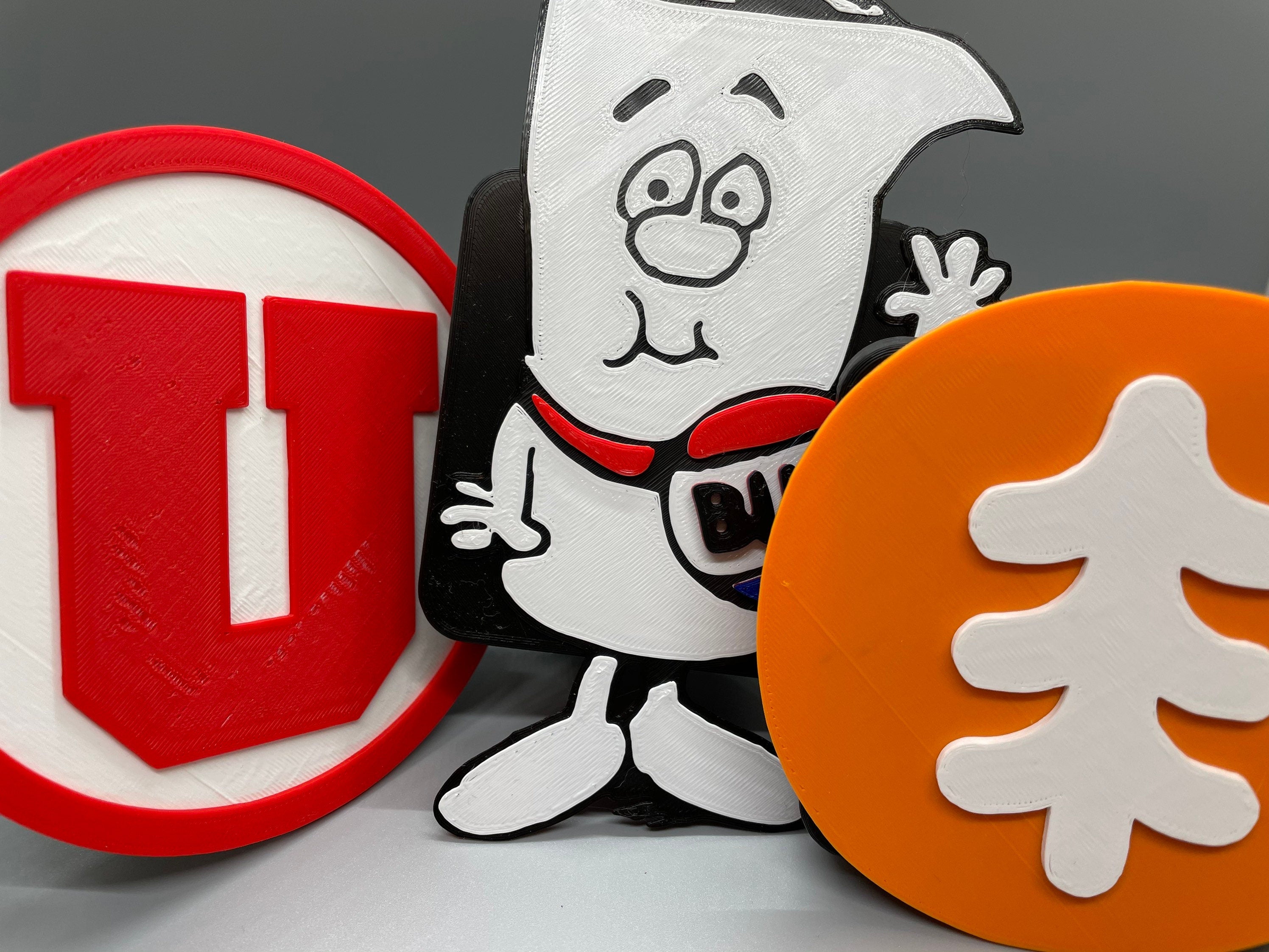 Custom 5” Hitch Cover-3D Printed-Fits 2" and 1-1/14” Receivers