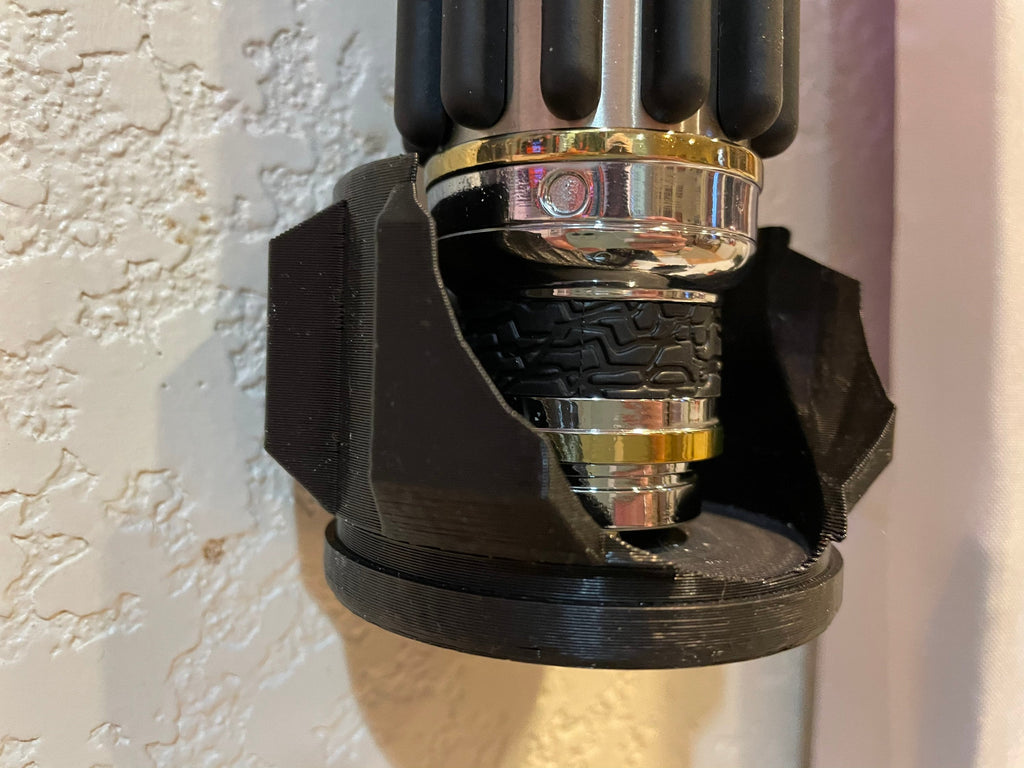 DIGITAL FILE | Jedi Vertical Lightsaber Wall Mount Holder Display