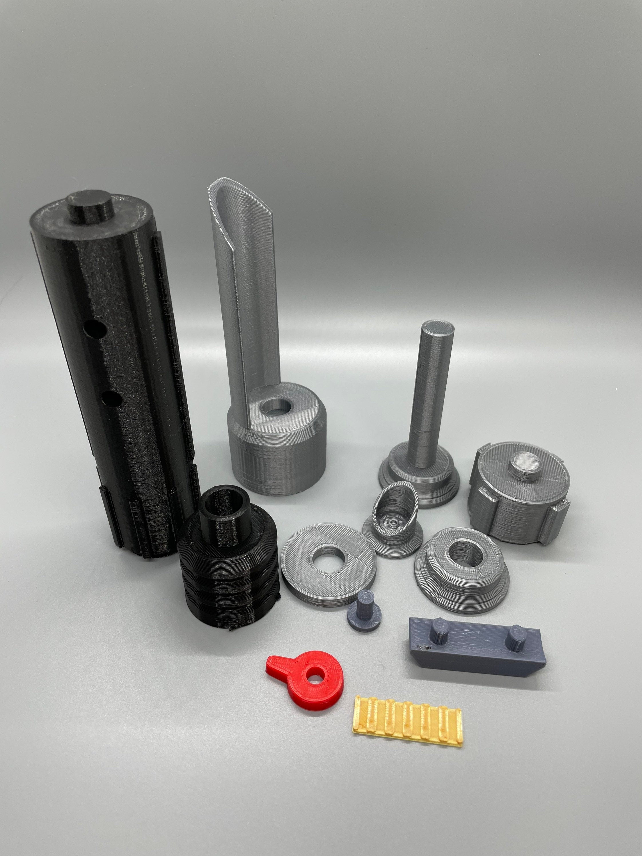 Ezra Bridger’s 2nd Lightsaber | No Paint Required | 3D Printed | Galaxy's Edge | Clone Wars | Lightsaber Display Mount on Desk or Wall