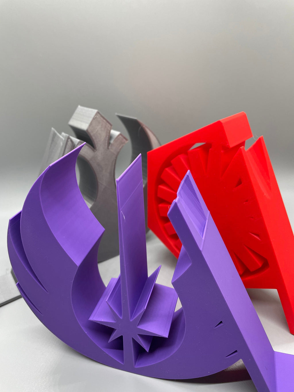 DIGITAL FILE | All Leaning Lightsabers | Holder Displays | 3D Printed