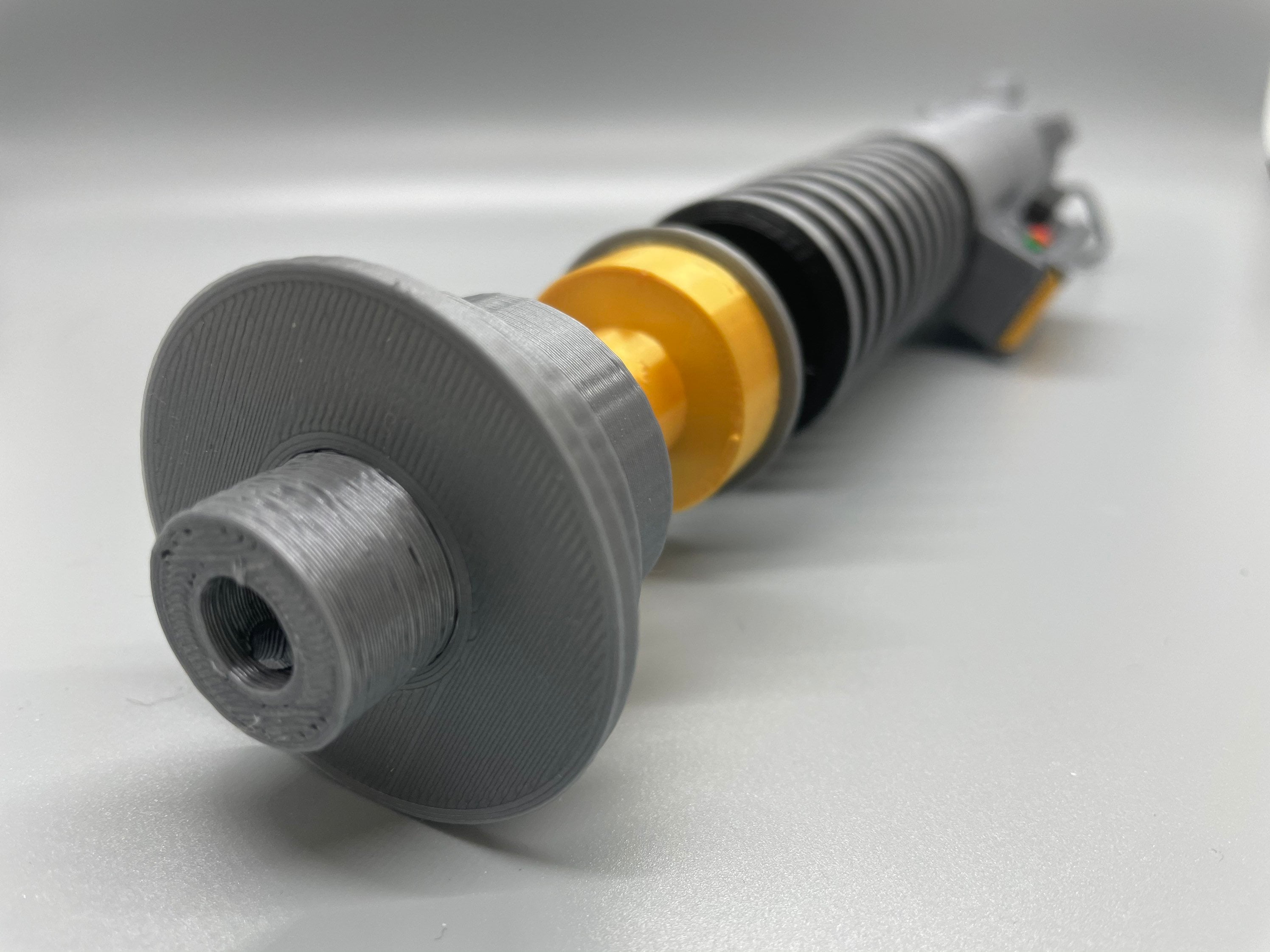 Luke Skywalker's Second Lightsaber | No Paint Required | 3D Printed | Galaxy's Edge |Return of the Jedi |Lightsaber Display Mount Desk, Wall