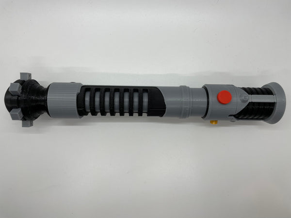 Obi-Wan Kenobi's Ep. 1 & 2 Lightsaber | No Paint Required | 3D Printed | Galaxy's Edge | Clone Wars |Lightsaber Display Mount, Desk, or Wall