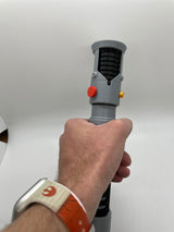 Obi-Wan Kenobi's Ep. 1 & 2 Lightsaber | No Paint Required | 3D Printed | Galaxy's Edge | Clone Wars |Lightsaber Display Mount, Desk, or Wall