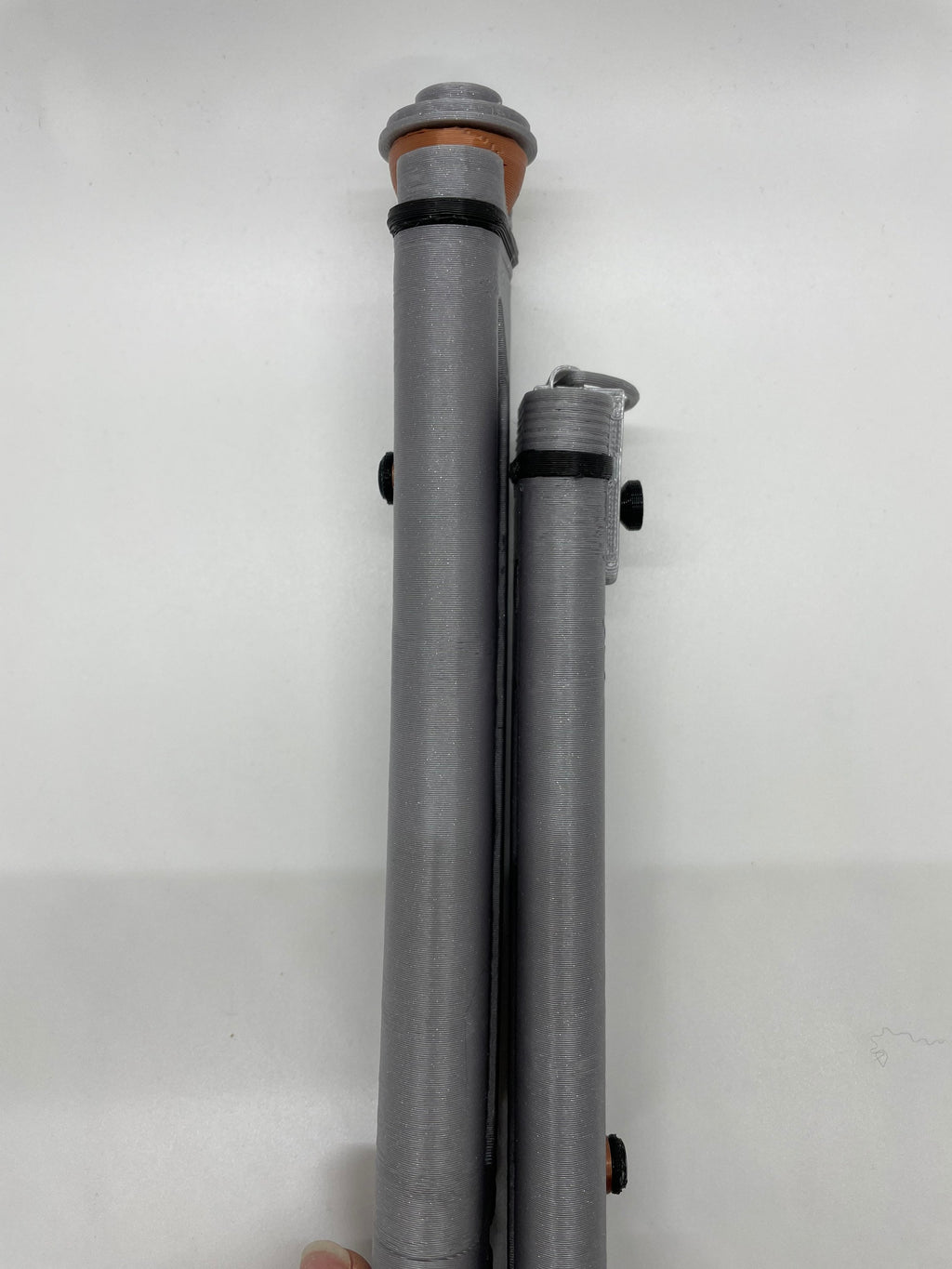 Ahsoka Tano’s Rebels Lightsabers No Paint Required | 3D Printed | Galaxy's Edge | Clone Wars | Lightsaber Display Mount on Desk or Wall