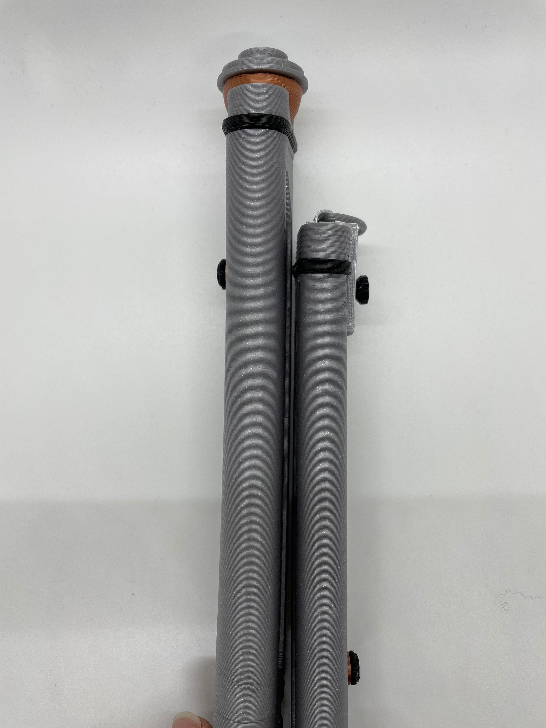 Ahsoka Tano’s Rebels Lightsabers No Paint Required | 3D Printed | Galaxy's Edge | Clone Wars | Lightsaber Display Mount on Desk or Wall