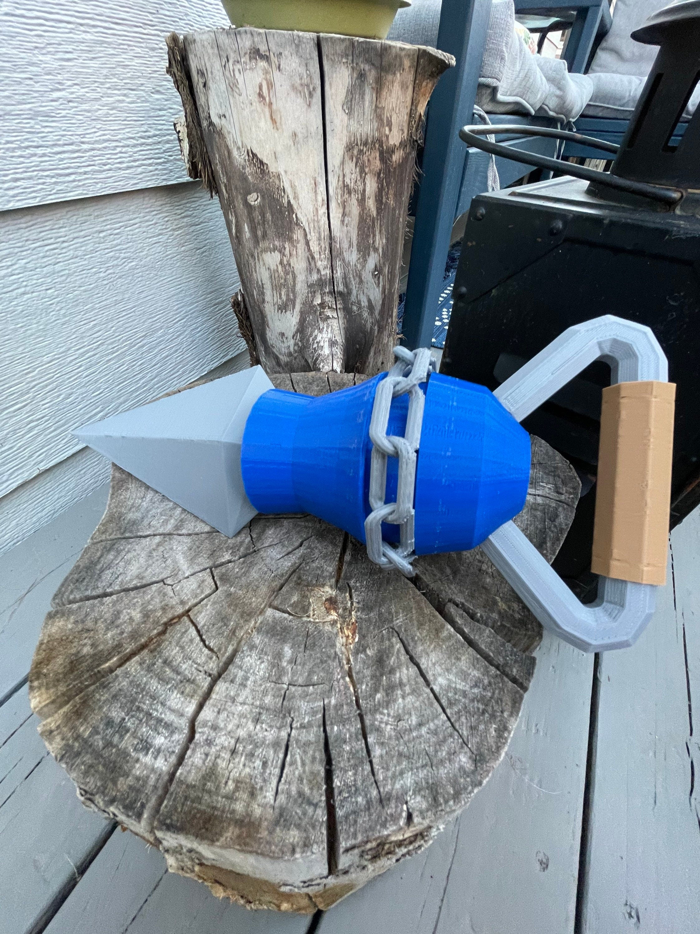 Hookshot | Ocarina of Time | 3D Printed | In Color | Zelda Cosplay and Costume