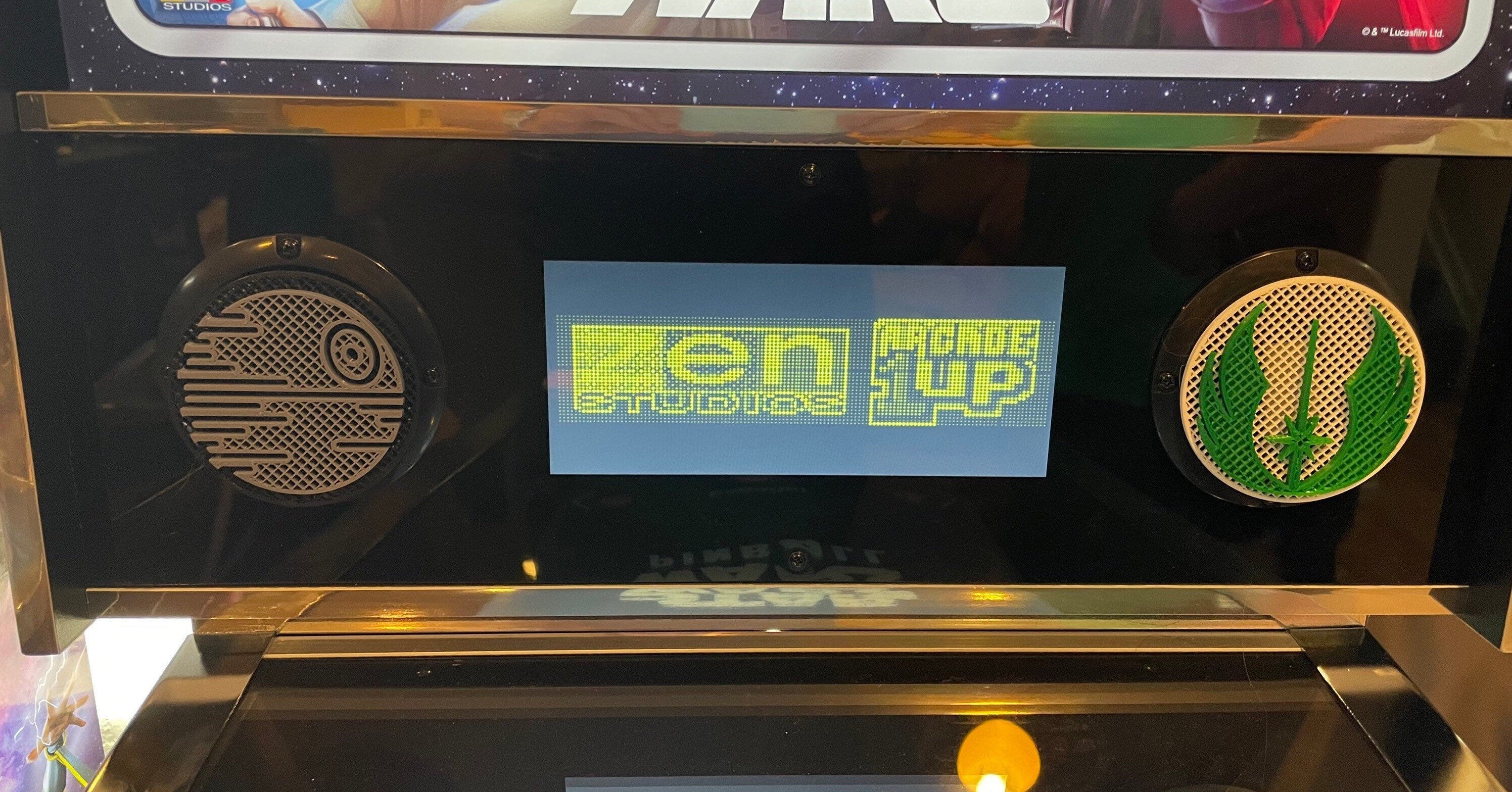 Arcade Pinball Speaker Cover: Universal Mod, 3D Printed