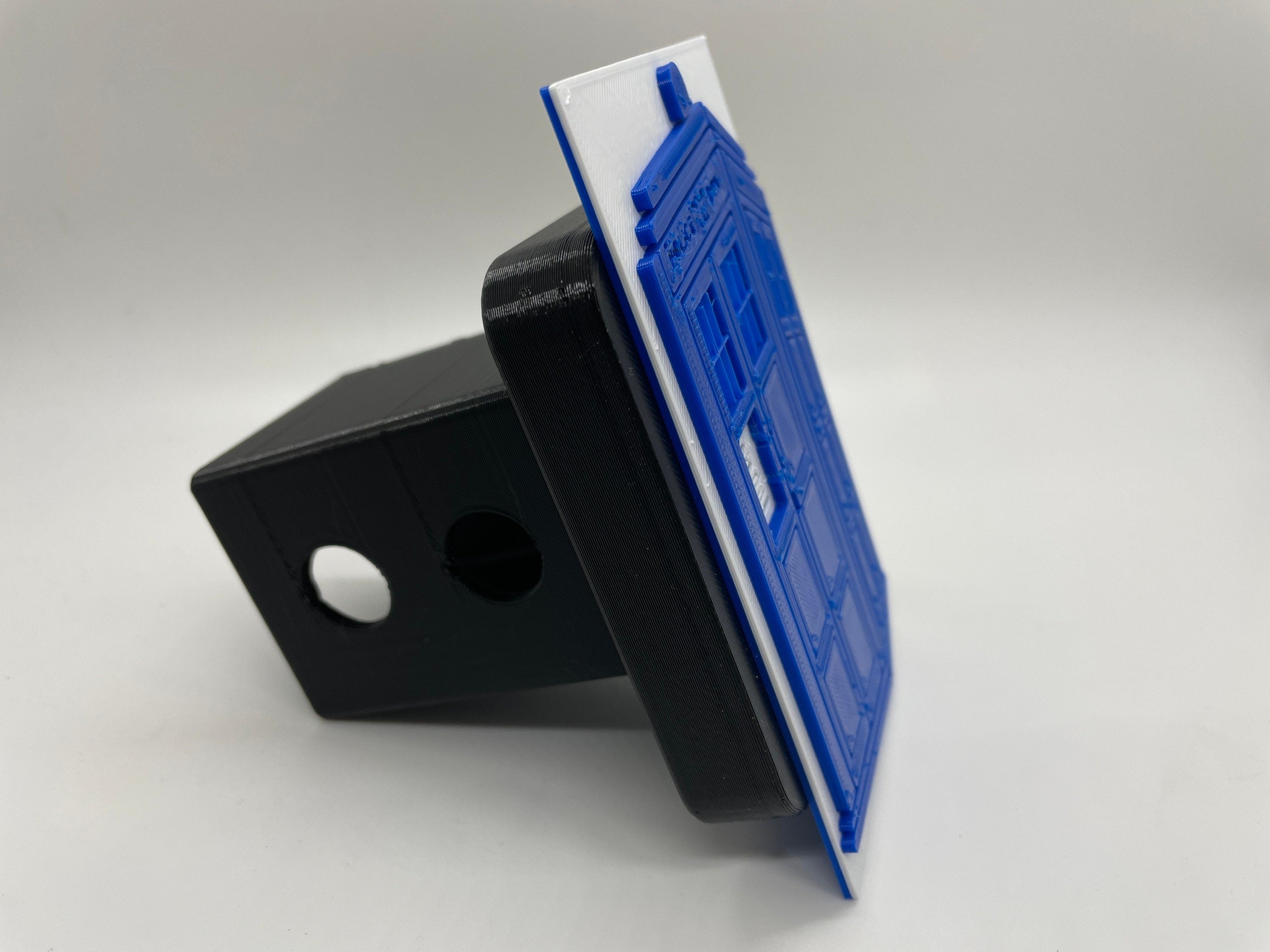 Tardis Hitch Cover-3D Printed-Fits 2" or 1-1/14” Receivers