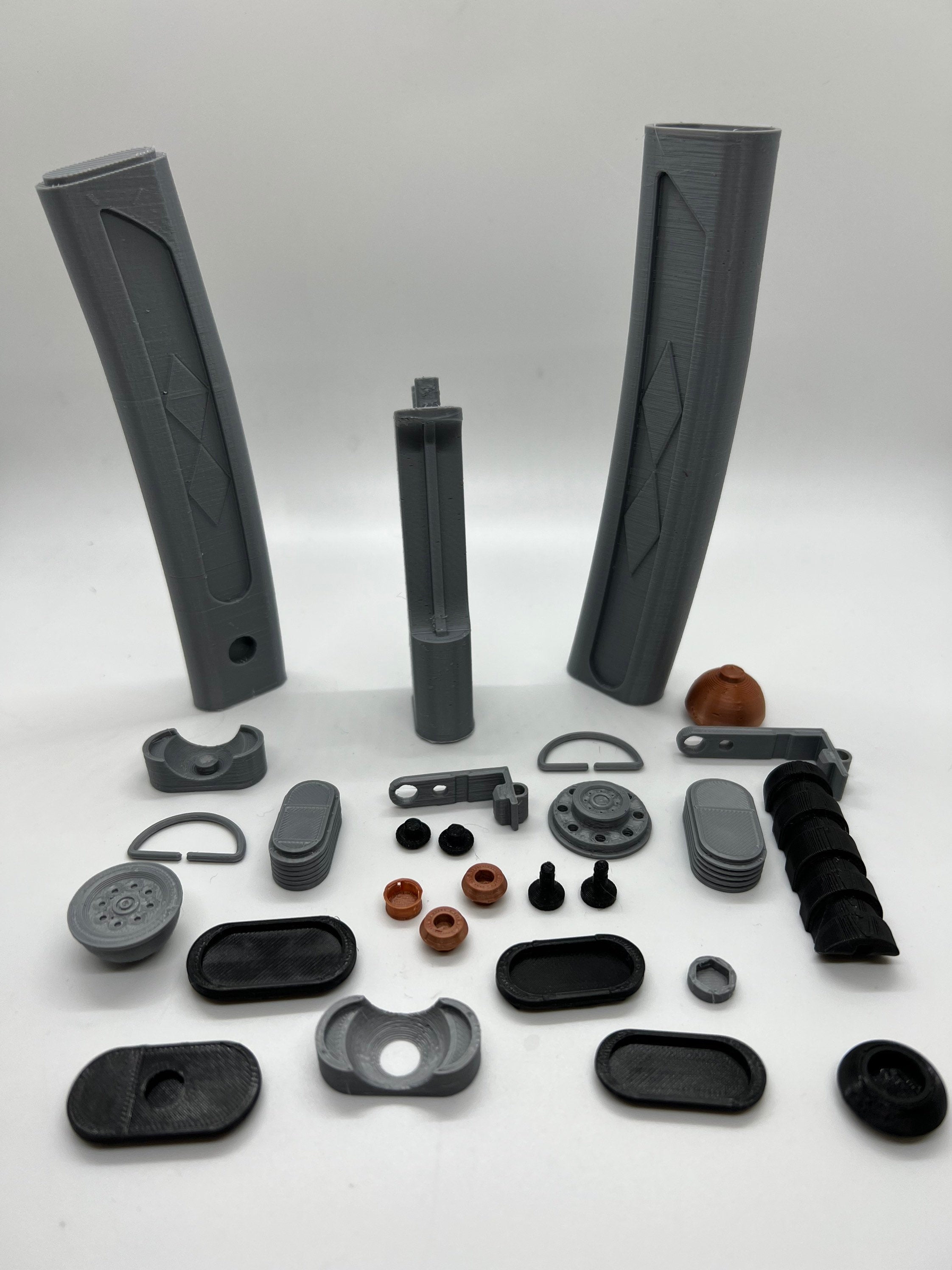 Ahsoka Tano’s Rebels Lightsabers No Paint Required | 3D Printed | Galaxy's Edge | Clone Wars | Lightsaber Display Mount on Desk or Wall