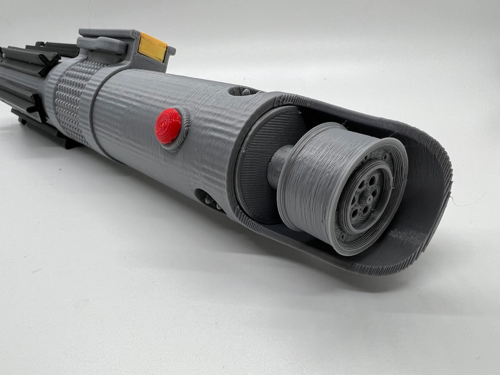 Skywalker Lightsaber | No Paint Required | 3D Printed | Galaxy's Edge | Clone Wars | Lightsaber Display Mount on Desk or Wall
