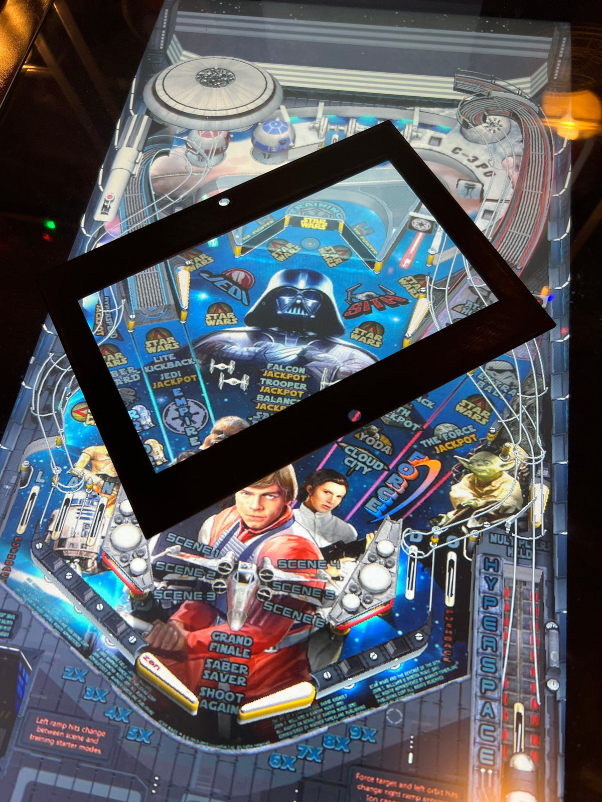 Pinball Mods Robby DMD Expander Frame | Pinball Arcade Mod – Super 3D Printer