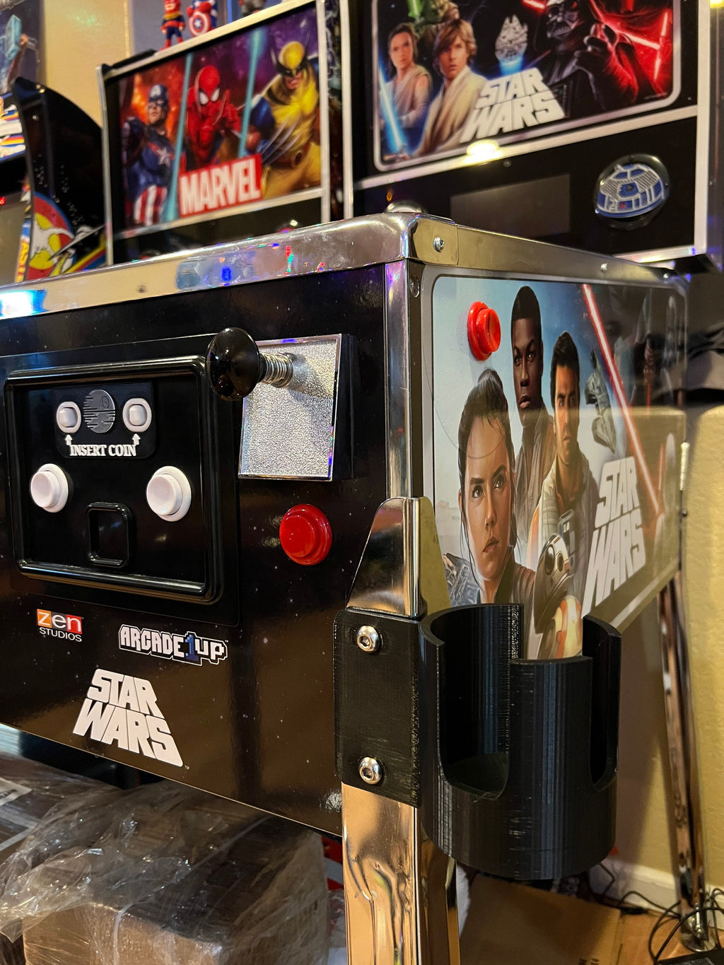 DIGITAL FILE | Cup Holder | 3D Printing File | Pinball Arcade1up Mod