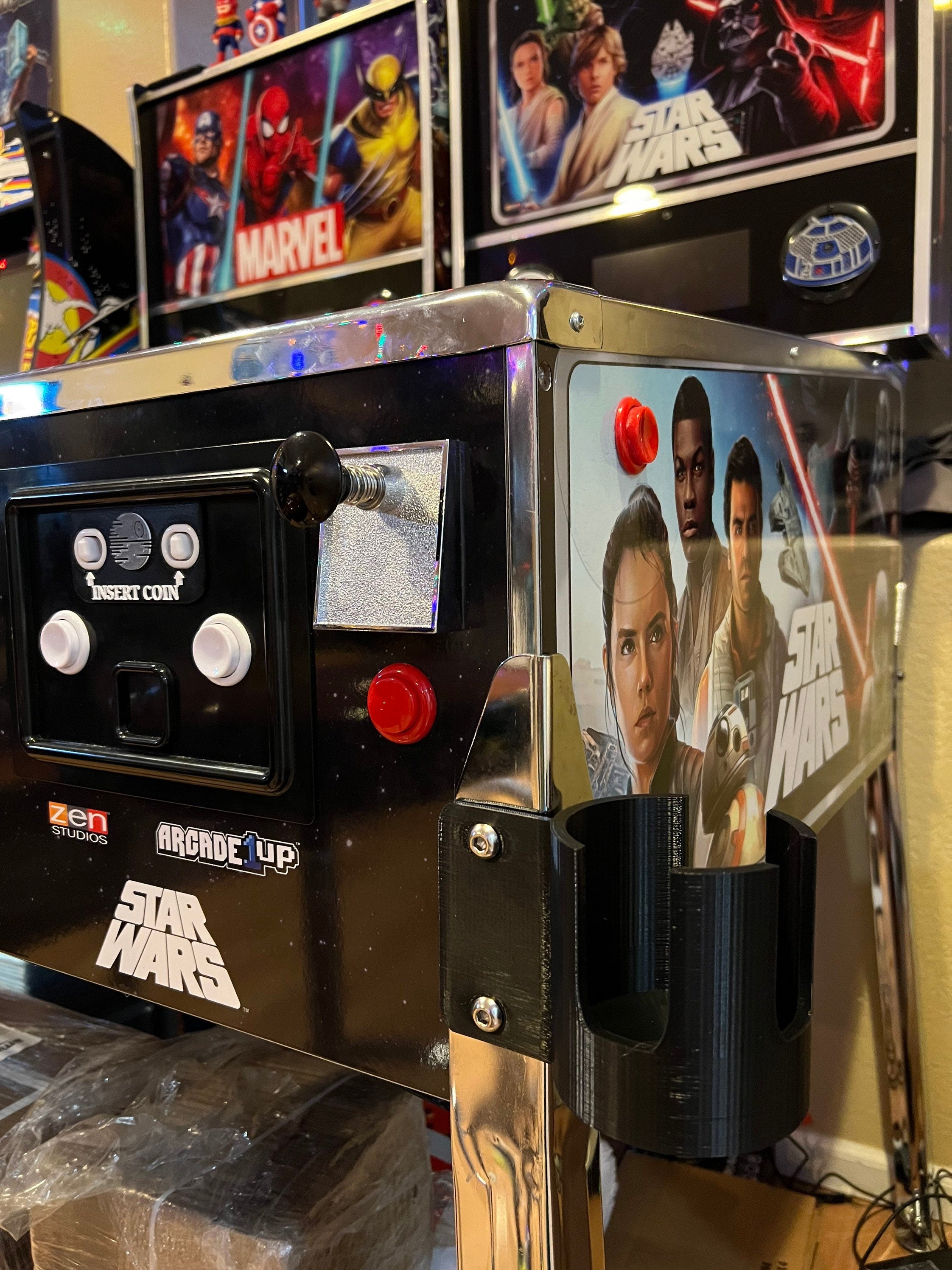 DIGITAL FILE | Cup Holder | 3D Printing File | Pinball Arcade1up Mod