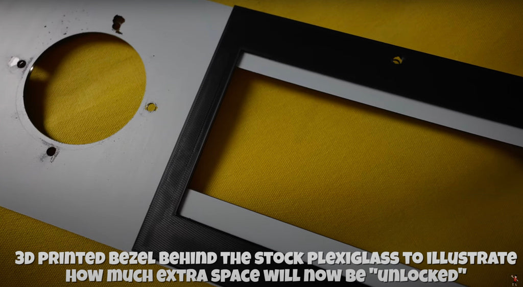 DIGITAL FILE | DMD Expander Frame | Pinball Arcade Mod