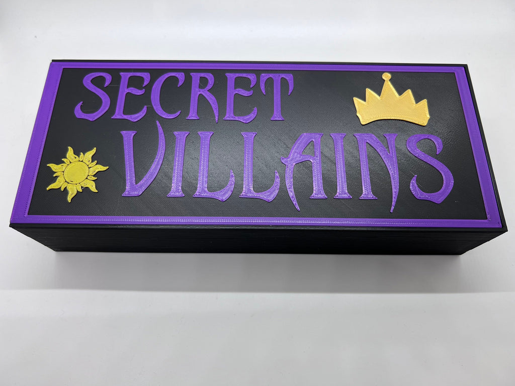 Secret Villains | Secret Hitler | 3D Printed | In-Color | Mystery Games | Murder Mystery | Tabletop Games | Party Games | Board Game