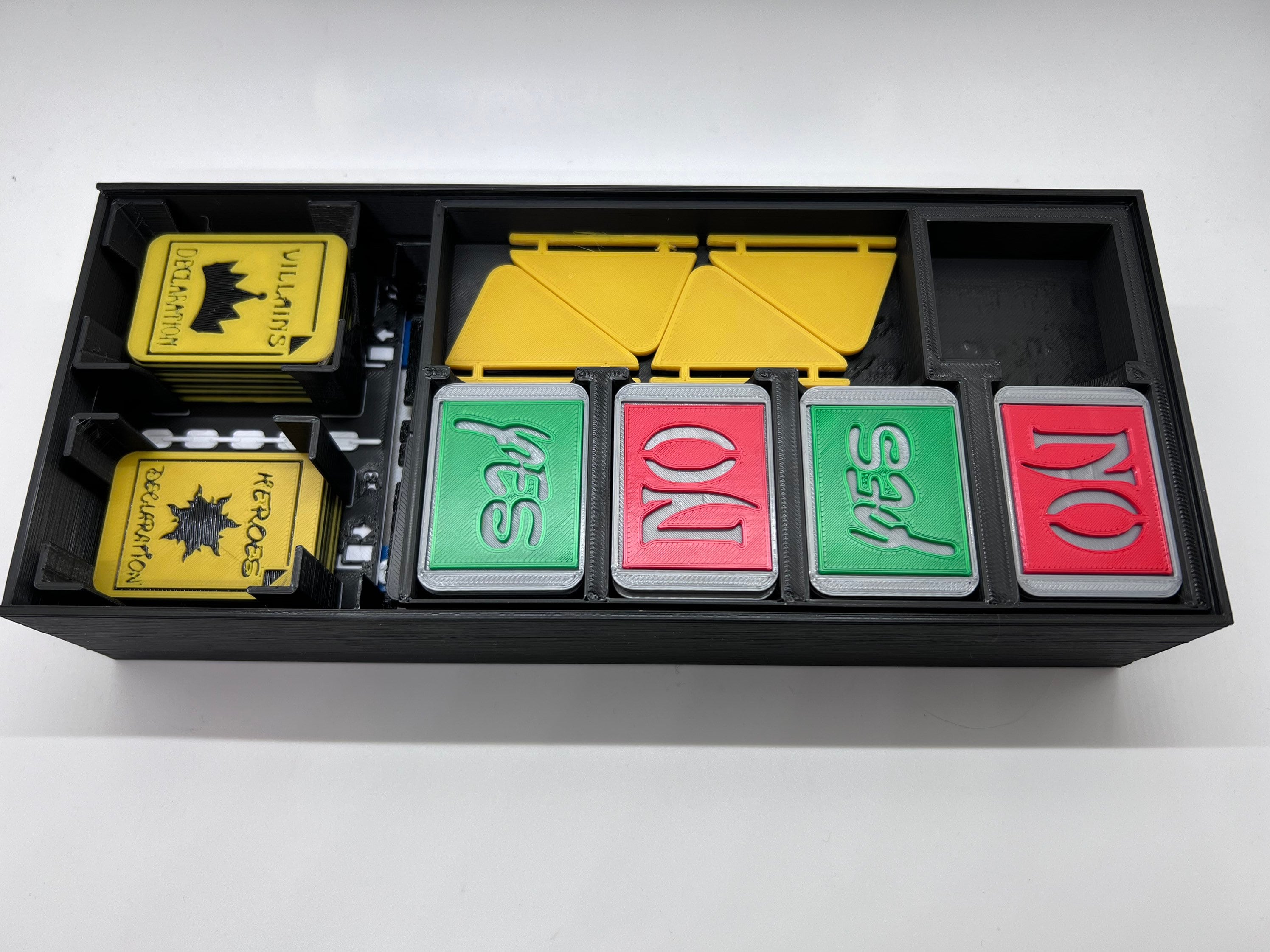 Secret Villains | Secret Hitler | 3D Printed | In-Color | Mystery Games | Murder Mystery | Tabletop Games | Party Games | Board Game