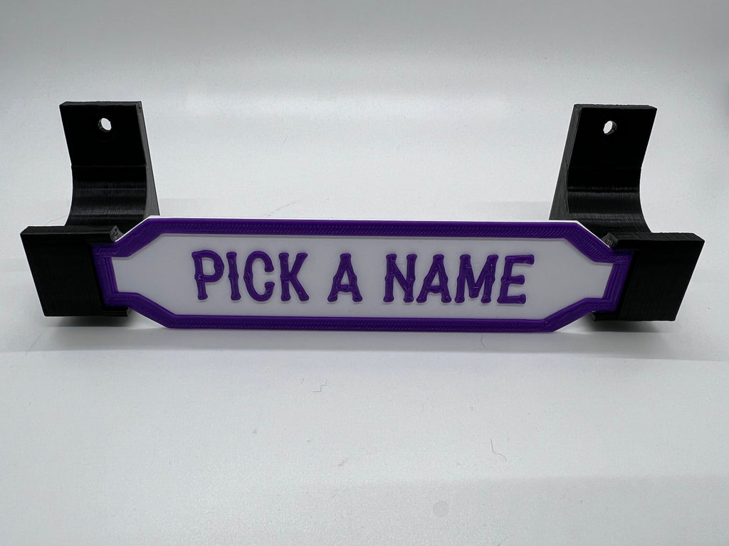 Baseball Bat Wall Mount Holder Display