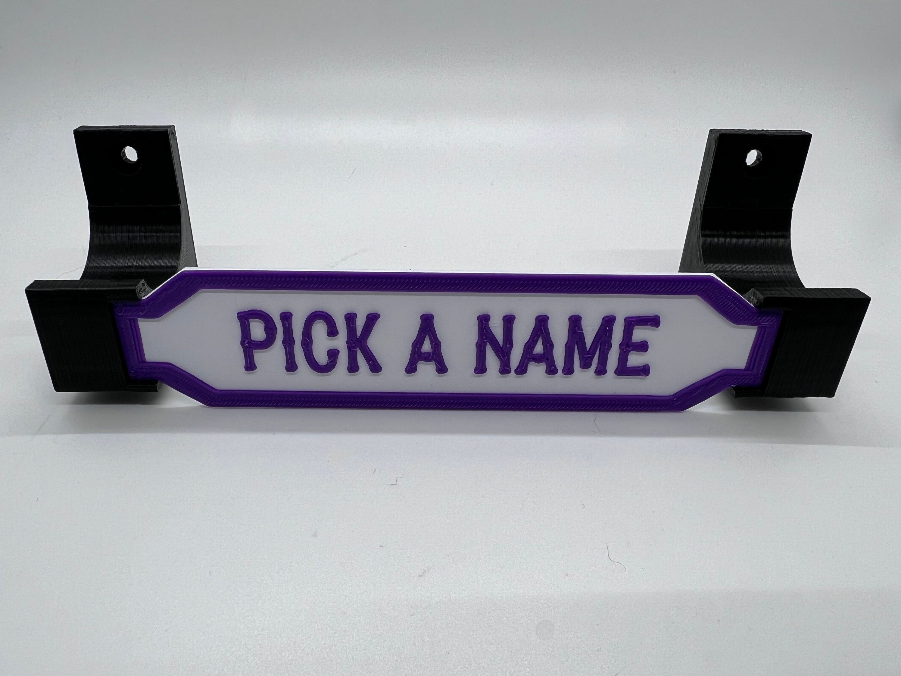 Baseball Bat Wall Mount Holder Display