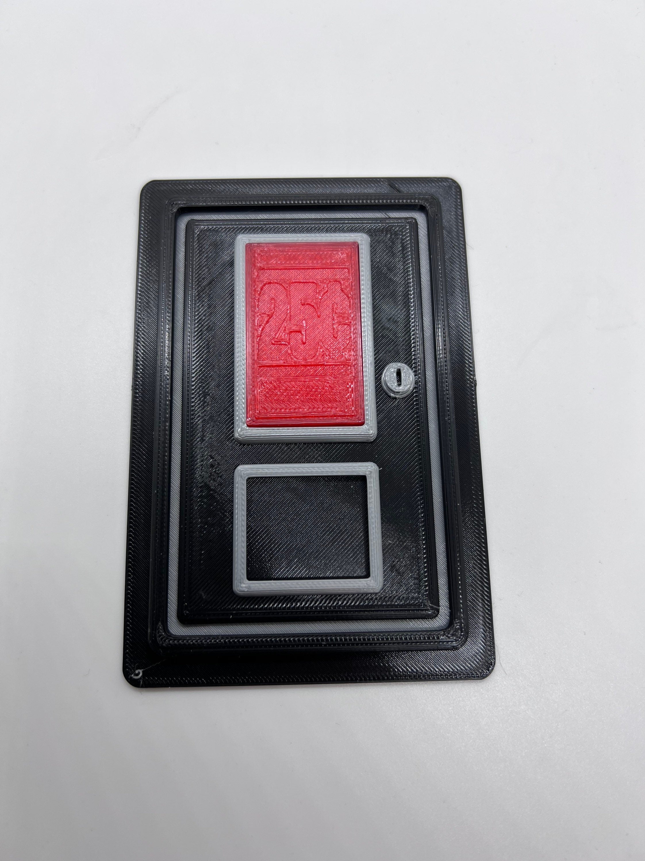 Arcade Coin Door | Faux Display Only | 3D Printed