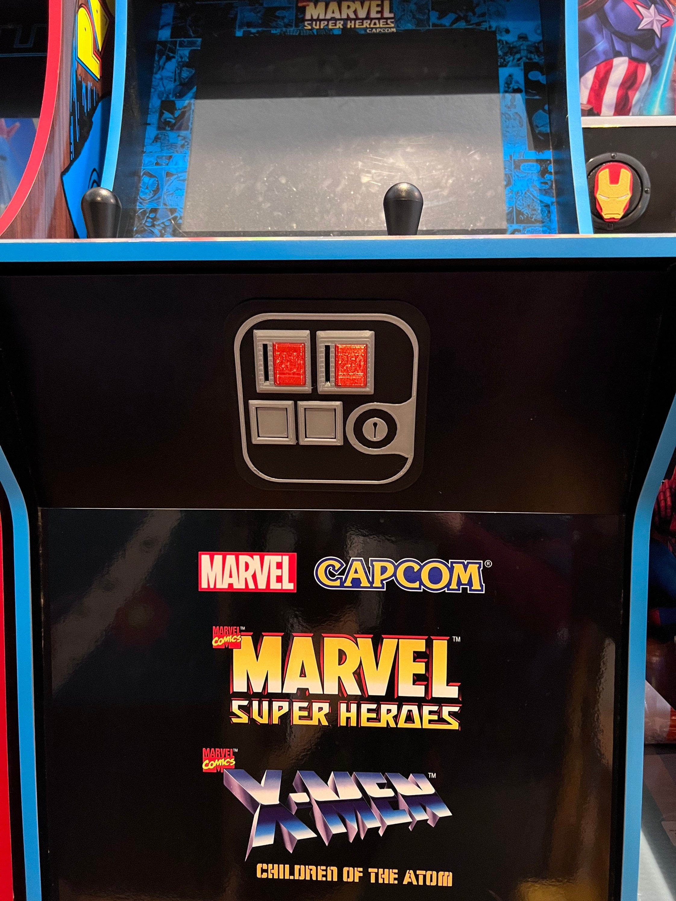 Arcade Coin Door | Faux Display Only | 3D Printed