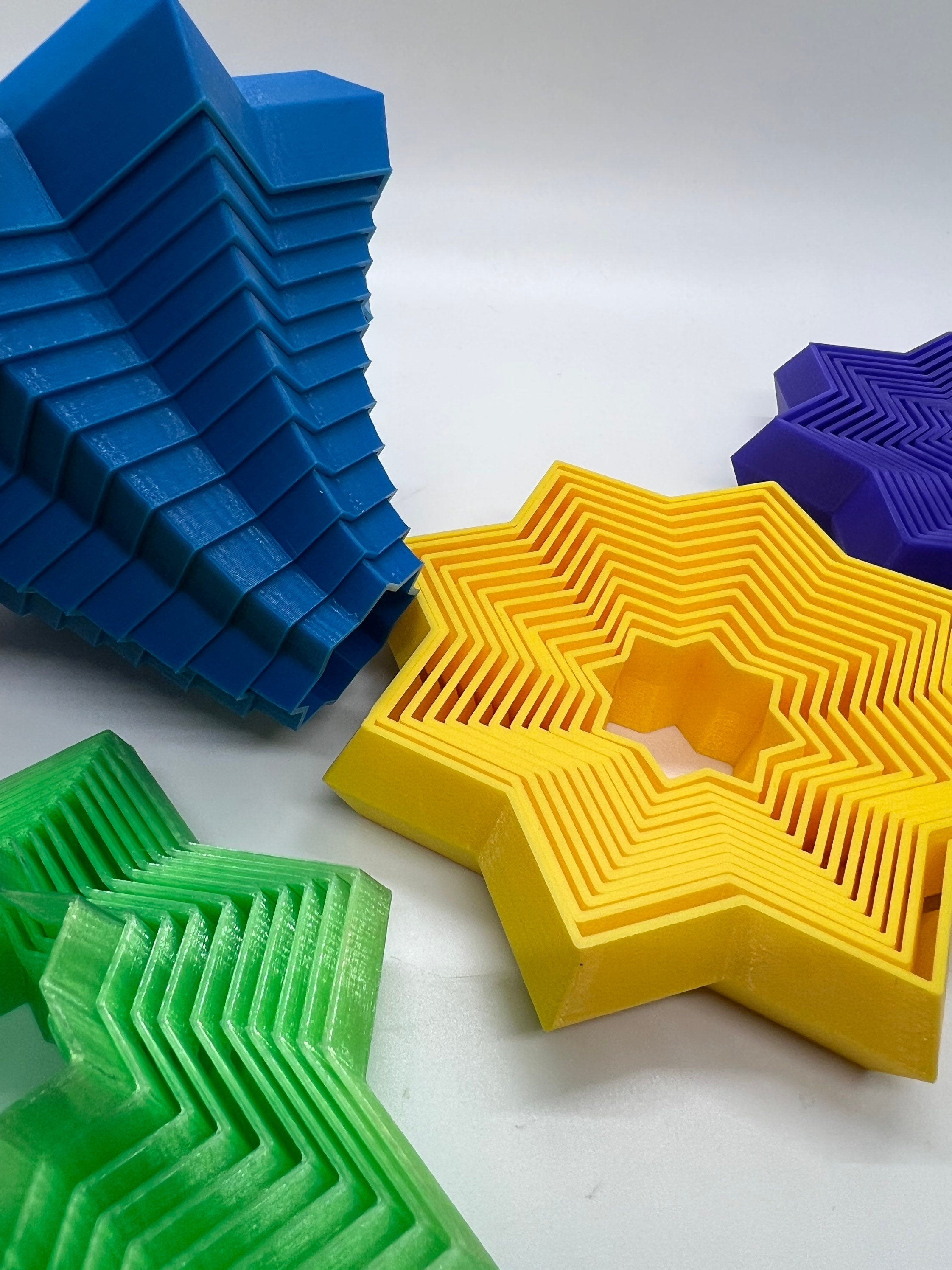 Fidget Star | 3D Printed Toy