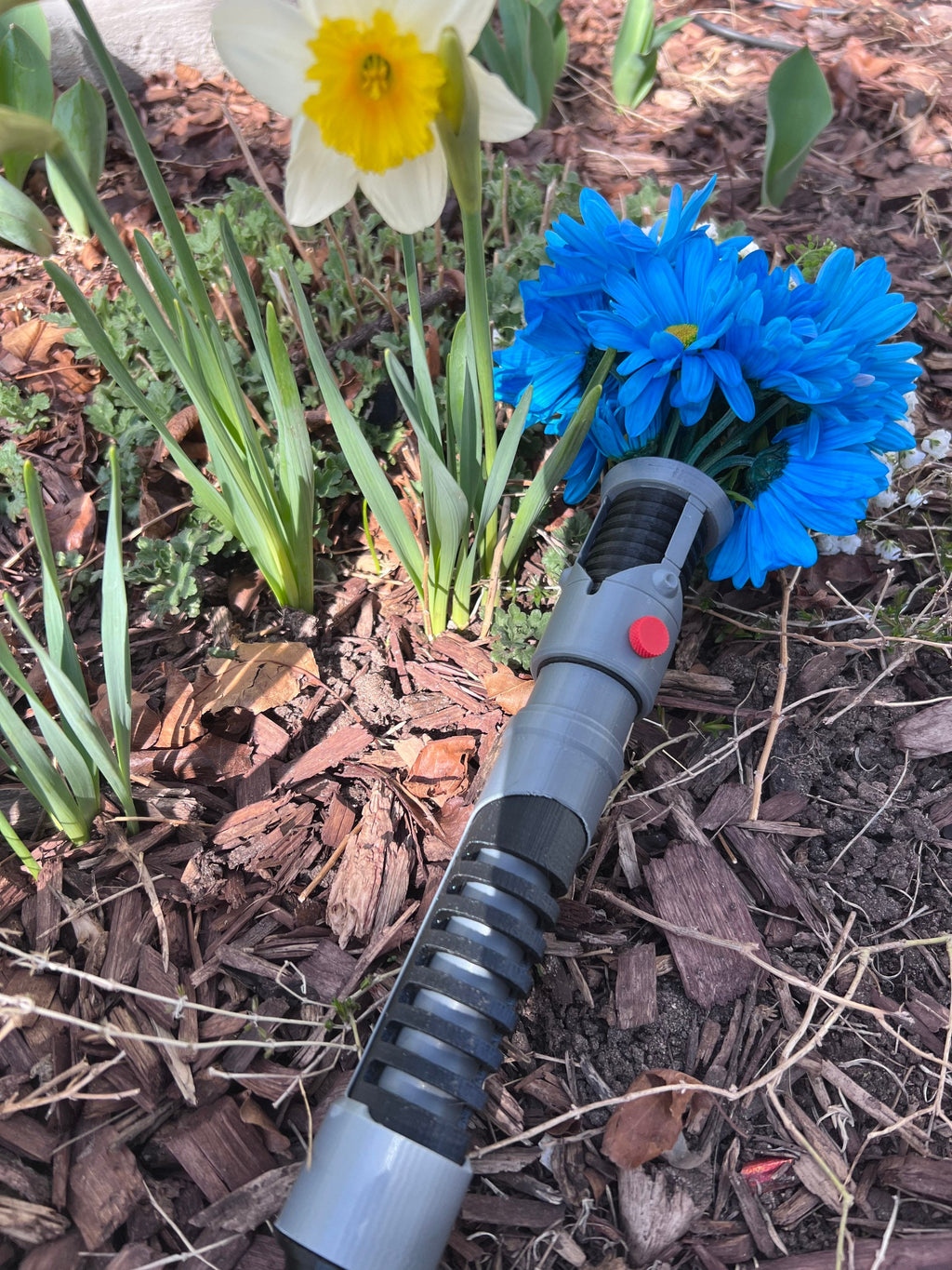 Lightsaber Bouquet Holder | Obi-Wan Kenobi | No Paint Required | 3D Printed