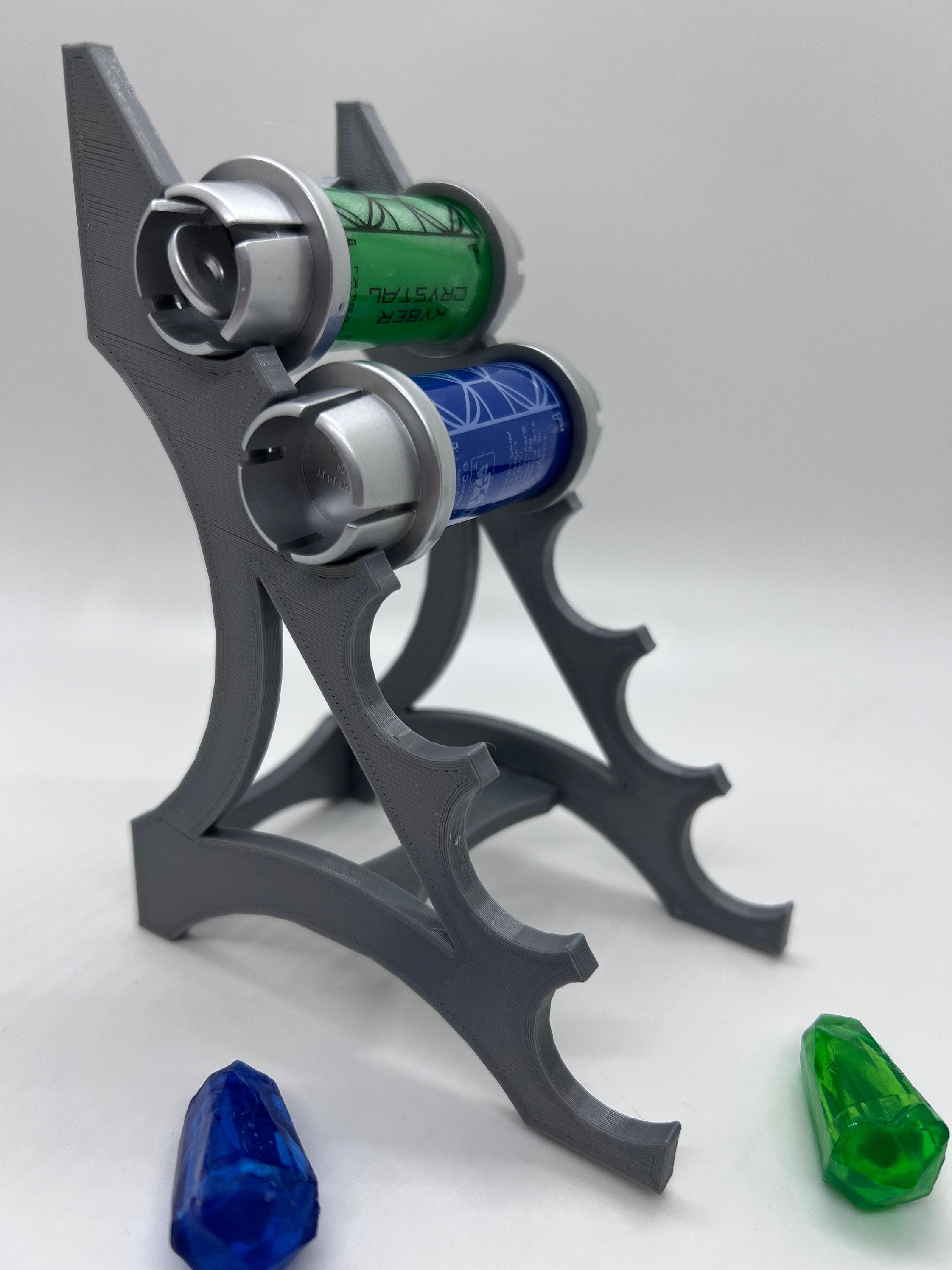 Kyber Crystal Display | 3D Printed | Galaxy's Edge | Savi's Workshop | Custom | Fancave | Mancave | Legacy Lightsaber | Lightsaber Props