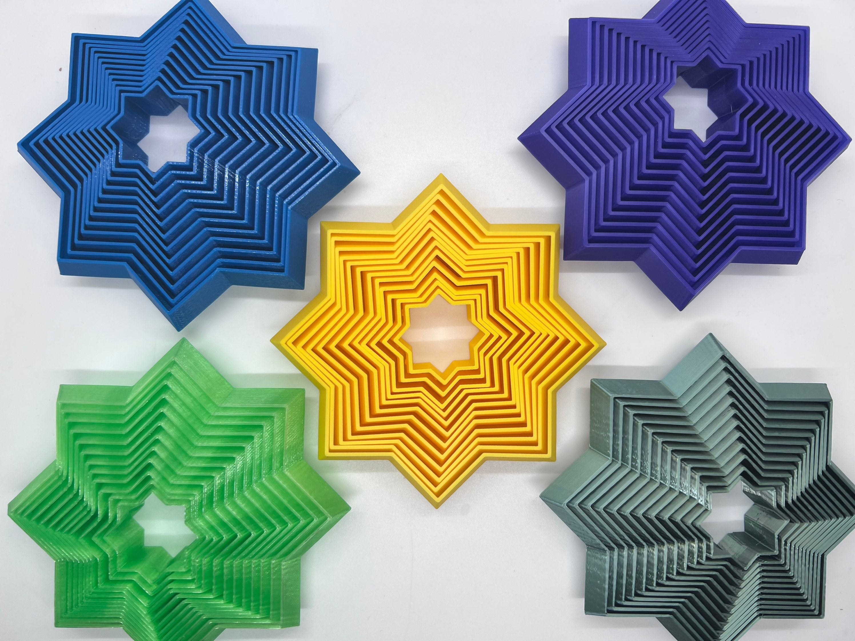 Fidget Star | 3D Printed Toy
