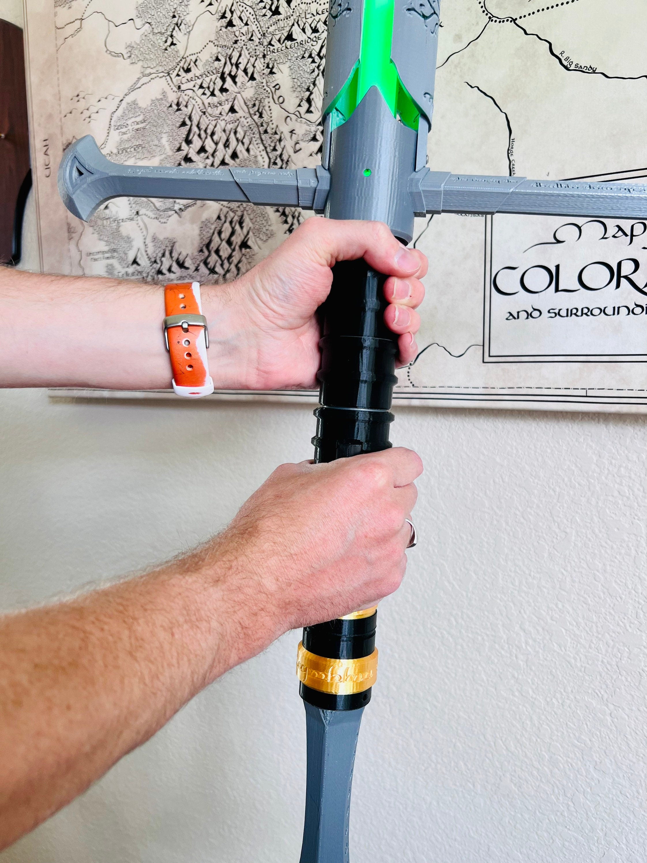 Savi Scrap | Aragorn’s Sword Anduril | Lord of the Rings | No Paint Required | 3D Printed